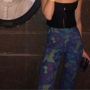 Kurt Lyle floral pants